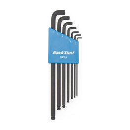 PARK TOOL juego de llaves - SET ALLEN WRENCHES PT-HXS-3 - azul/negro