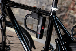 TRELOCK candado de bicicleta - U5 MINI + HOLDER ZB 401 - negro