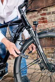 TRELOCK candado de bicicleta - LOCK SK 312 -180/12 + HOLDER ZK234 - negro