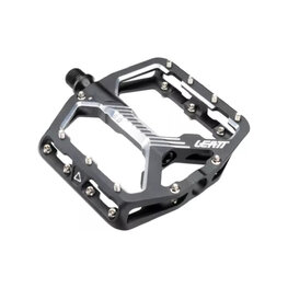 LEATT pedales - ALLMTN 6.0 FLAT WIDE 114X107MM - negro