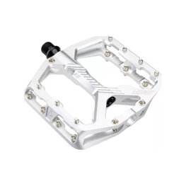 LEATT pedales - ALLMTN 6.0 FLAT 114X100MM - plateado