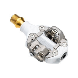 LEATT pedales - CERAMAG ENDURANCE 8.0TI CLIP-IN - blanco