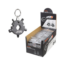 SUPER B llavero - KEYCHAIN TB-FD08 - gris