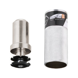 SUPER B impactador con forma de cabeza de erizo - STAR NUT SETTER TB-1131 - plateado