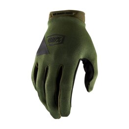100% SPEEDLAB guantes de dedos largos - RIDECAMP - verde/negro