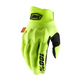 100% SPEEDLAB guantes de dedos largos - COGNITO - amarillo/negro