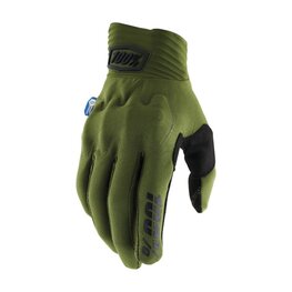 100% SPEEDLAB guantes de dedos largos - COGNITO SMART SHOCK - verde