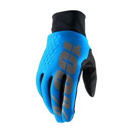 100% SPEEDLAB guantes de dedos largos - HYDROMATIC BRISKER - azul