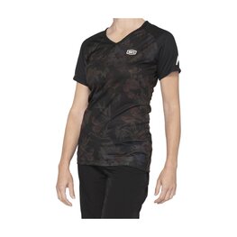100% SPEEDLAB jersey de manga corta - AIRMATIC W - negro/marrón