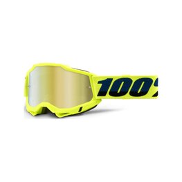 100% SPEEDLAB Gafas - ACCURI 2 - amarillo/azul/dorado