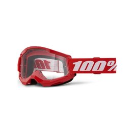 100% SPEEDLAB Gafas - STRATA 2 - rojo/blanco