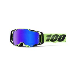 100% SPEEDLAB Gafas - ARMEGA - amarillo/negro/azul