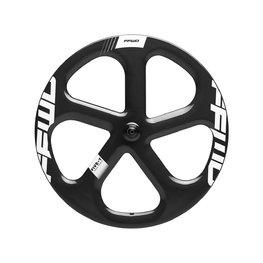 FFWD WHEELS La rueda - CARBON 5 SPOKE WHEEL FRONT TUBULAR SKF 1K TRACK - blanco/negro