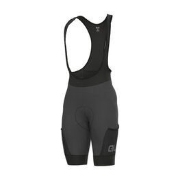 ALÉ pantalones cortos de tirantes - GRAVEL STONES CARGO - gris