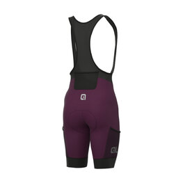 ALÉ pantalones cortos de tirantes - STONES CARGO - púrpura