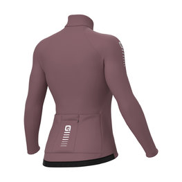 ALÉ maillot de invierno de manga larga - WARM RACE R-EV1 - granate