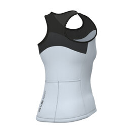 ALÉ maillot sin mangas - COLOR BLOCK PRAGMA - azul claro/negro