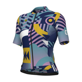 ALÉ jersey de manga corta - PR-E GAMES - rosa/turquesa/amarillo