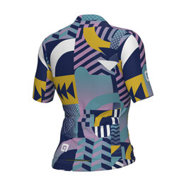 ALÉ jersey de manga corta - PR-E GAMES - rosa/turquesa/amarillo