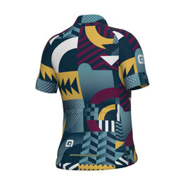 ALÉ jersey de manga corta - KID GAMES - púrpura/turquesa/amarillo