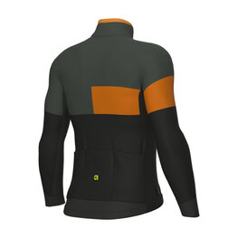 ALÉ chaqueta aislante - PR-E GEOMETRIC - negro/gris/naranja