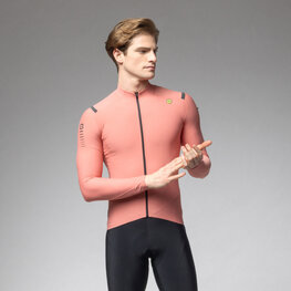 ALÉ maillot de invierno de manga larga - WARM RACE - rosa