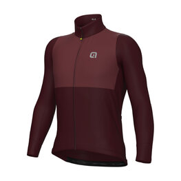 ALÉ maillot de invierno de manga larga - OFF ROAD - GRAVEL DUAL - granate