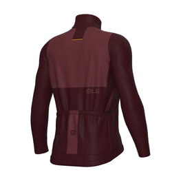 ALÉ maillot de invierno de manga larga - OFF ROAD - GRAVEL DUAL - granate