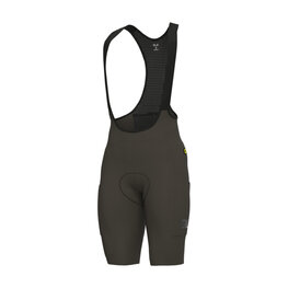 ALÉ pantalones cortos de tirantes - GRAVEL-PRO OFF ROAD - GRAVEL - verde
