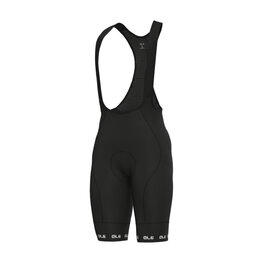 ALÉ pantalones cortos de tirantes - STRADA 2.0 PR-E - negro/blanco