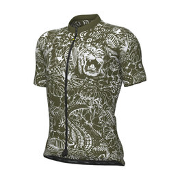 ALÉ jersey de manga corta - SAFARI PRAGMA - verde/blanco