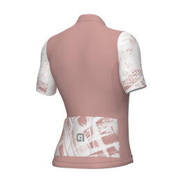ALÉ jersey de manga corta - PALM PR-E - rosa/blanco