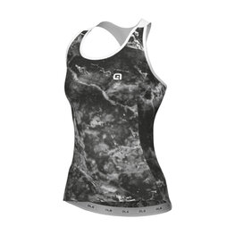 ALÉ maillot sin mangas - MARBLE PRAGMA - negro/blanco
