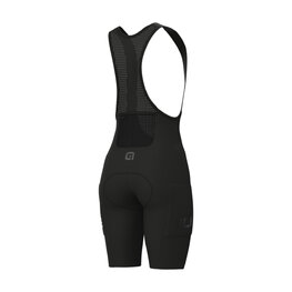 ALÉ pantalones cortos de tirantes - GRAVEL-PRO OFF ROAD - negro