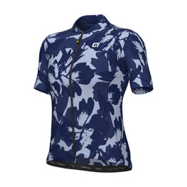 ALÉ jersey de manga corta - FLOWER PRAGMA - blanco/azul
