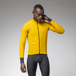 ALÉ chaqueta cortaviento - PRAGMA FONDO 3.0 - amarillo/negro