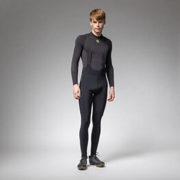 ALÉ pantalones largos con tirantes - STONES CARGO 2.0 - negro