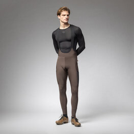 ALÉ pantalones largos con tirantes - STONES CARGO 2.0 - marrón