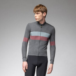 ALÉ maillot de invierno de manga larga - WOOL LINE - gris
