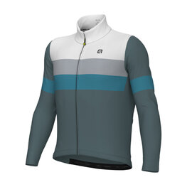 ALÉ maillot de invierno de manga larga - WOOL LINE - azul/gris