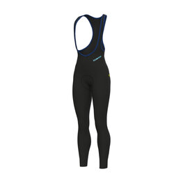ALÉ pantalones largos con tirantes - KLIMATIK K-ATMO 3.0 - negro