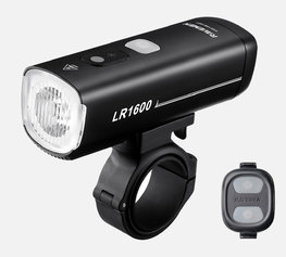 RAVEMEN luz delantera - LR1600 - negro