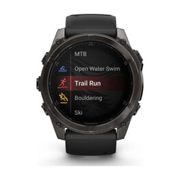 GARMIN relojes inteligentes - FENIX 8 AMOLED SAPPHIRE 51 mm - negro