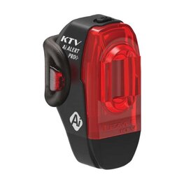 LEZYNE luz trasera - KTV PRO+ AI ALERT REAR - negro