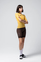 GOBIK jersey de manga corta - PHANTOM - amarillo