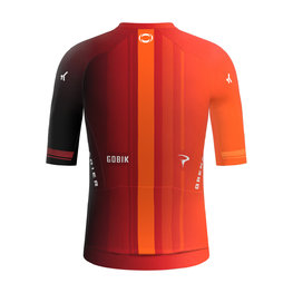 GOBIK jersey de manga corta - REACTIVE INEOS GRENADIERS 2024 - rojo/naranja