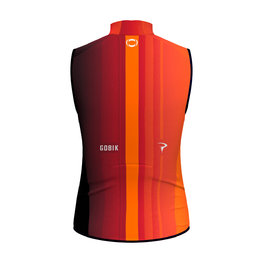 GOBIK chaleco - PLUS 2.0 INEOS GRENADIERS 2024 - rojo/naranja