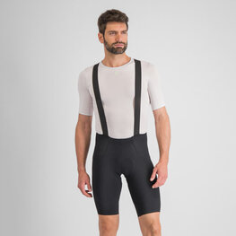SPORTFUL pantalones cortos de tirantes - SRK - negro