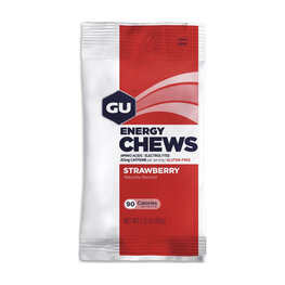 GU Nutrición - ENERGY CHEWS 60 g STRAWBERRY