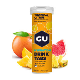 GU beber - HYDRATION DRINK TABS 54 g TROPICAL CITRUS